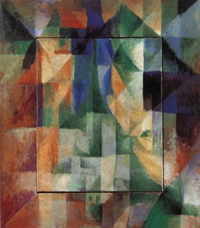 Delaunay, Robert The Window Toward the city